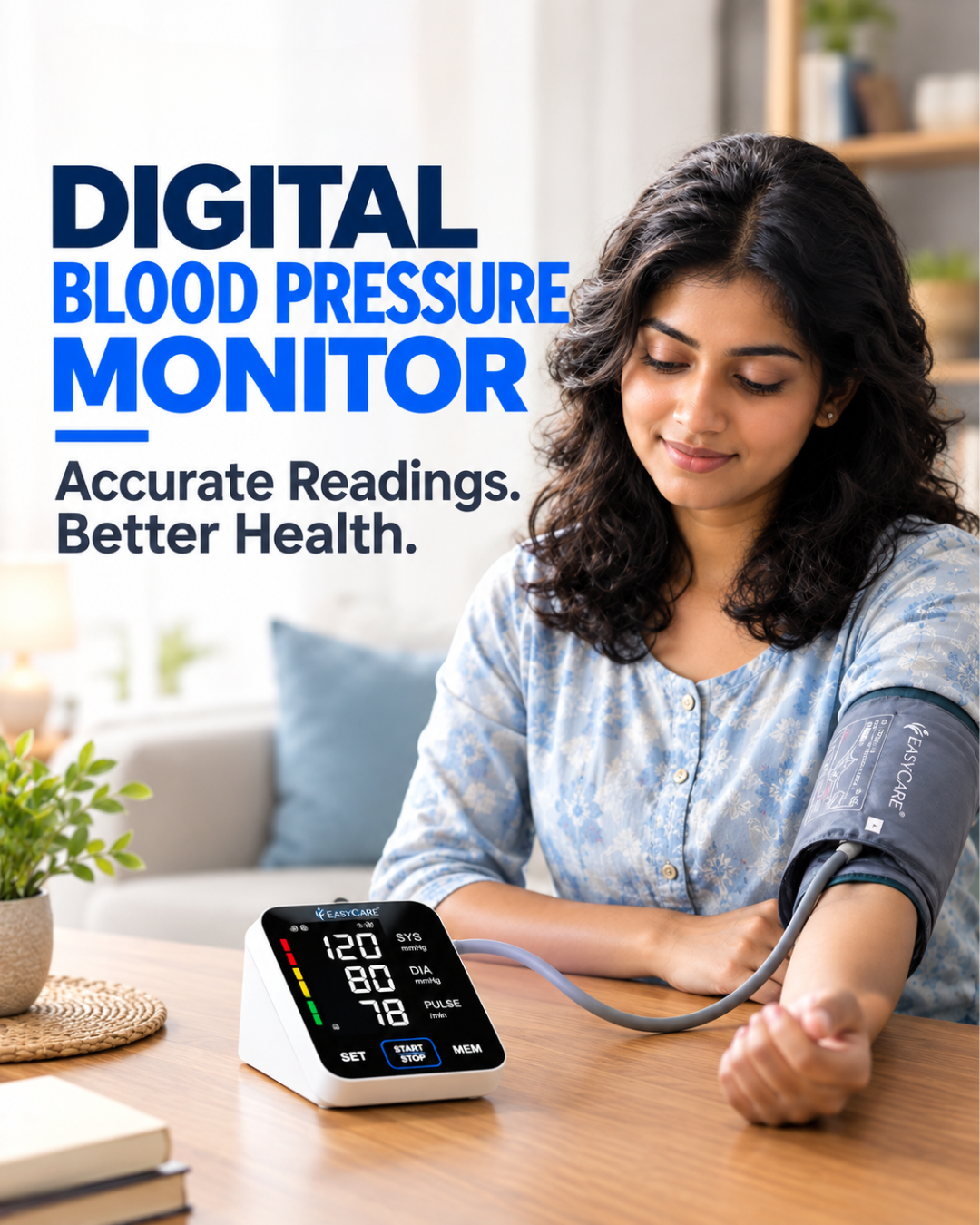 03. DIGITAL BLOOD PRESSURE MONITOR – EASYCARE -EC 9013 – 3