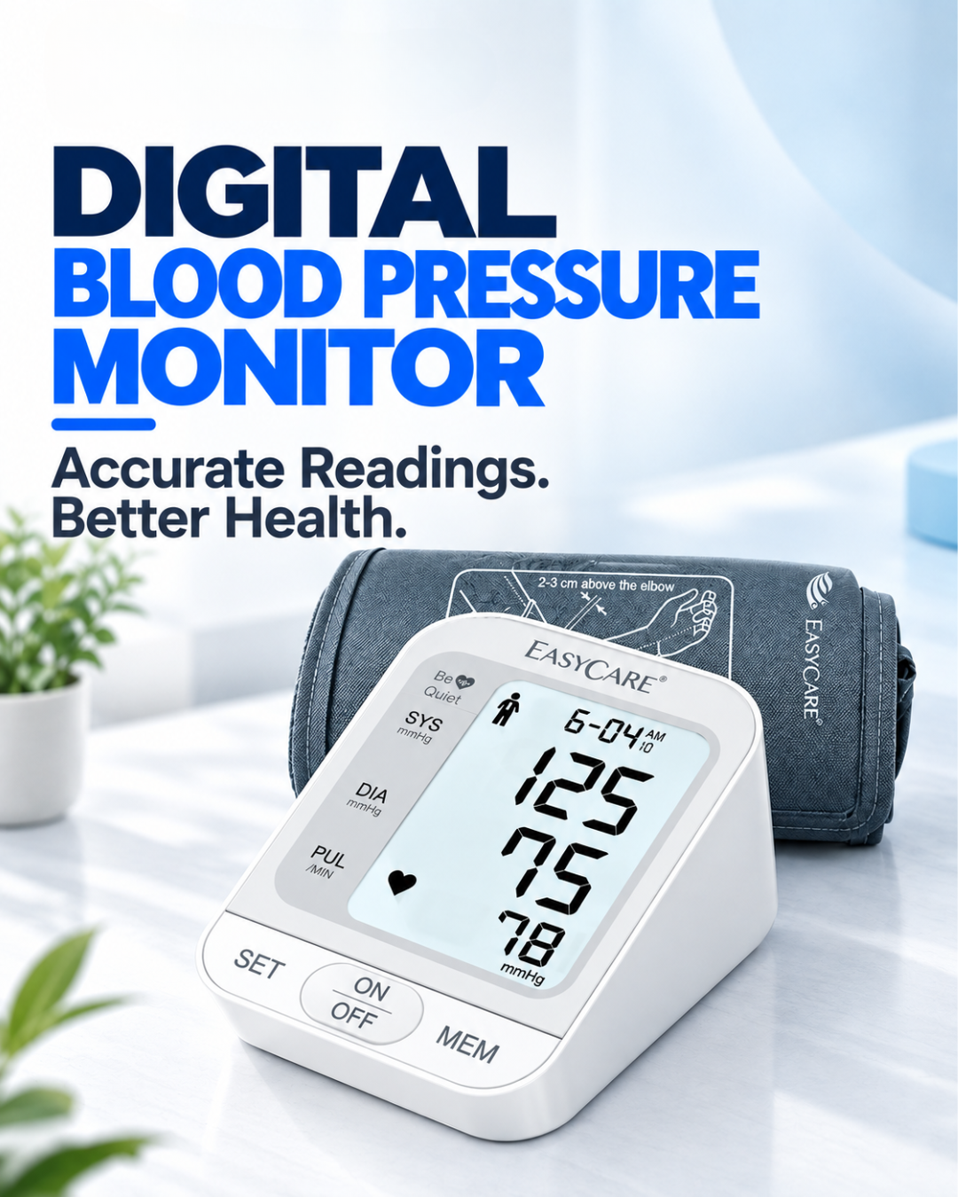 Digital Blood Pressure Monitor – EC 9031