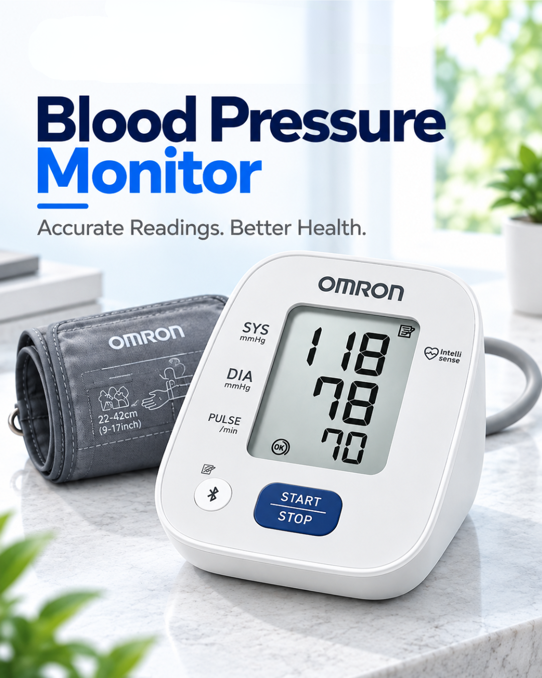 Digital Blood Pressure Monitor – HEM-7141T1