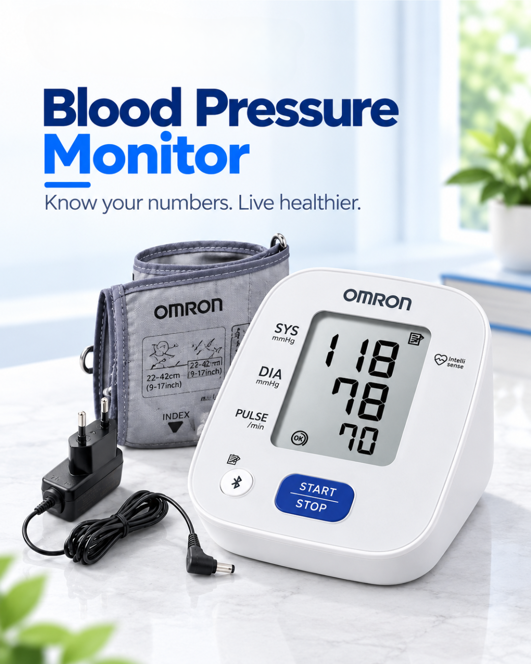 Digital Blood Pressure Monitor – HEM-7143T1-A