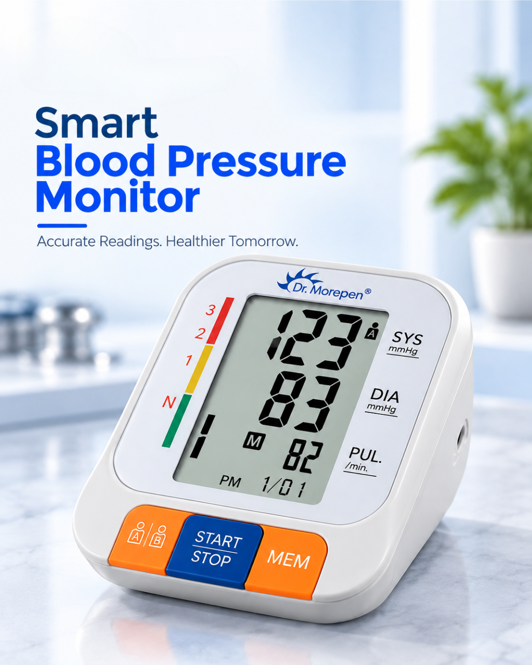 Digital Blood Pressure Monitor – BP-15 - Copy