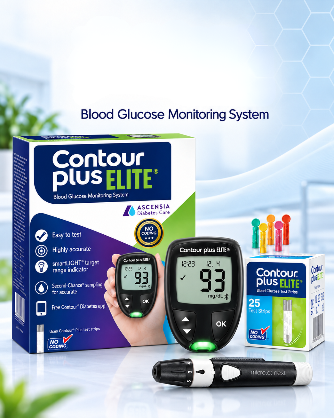 CONTOUR PLUS ELITE Blood Glucose Monitor