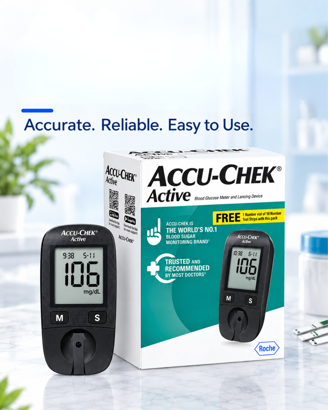Glucometer – Accu-Chek Active