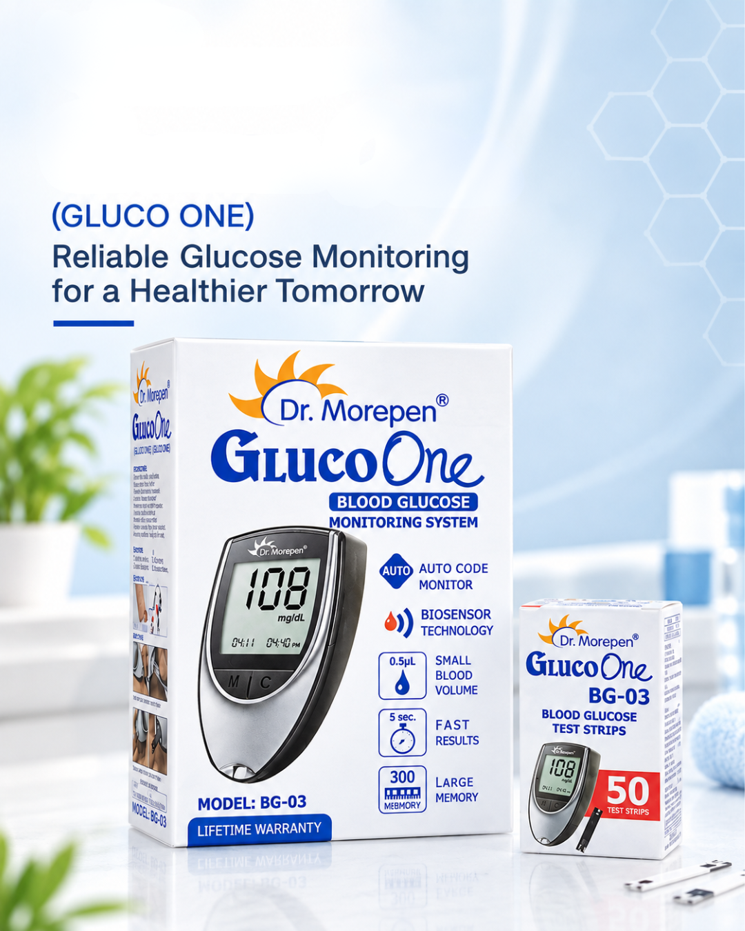 Glucometer – BG-03 Gluco One