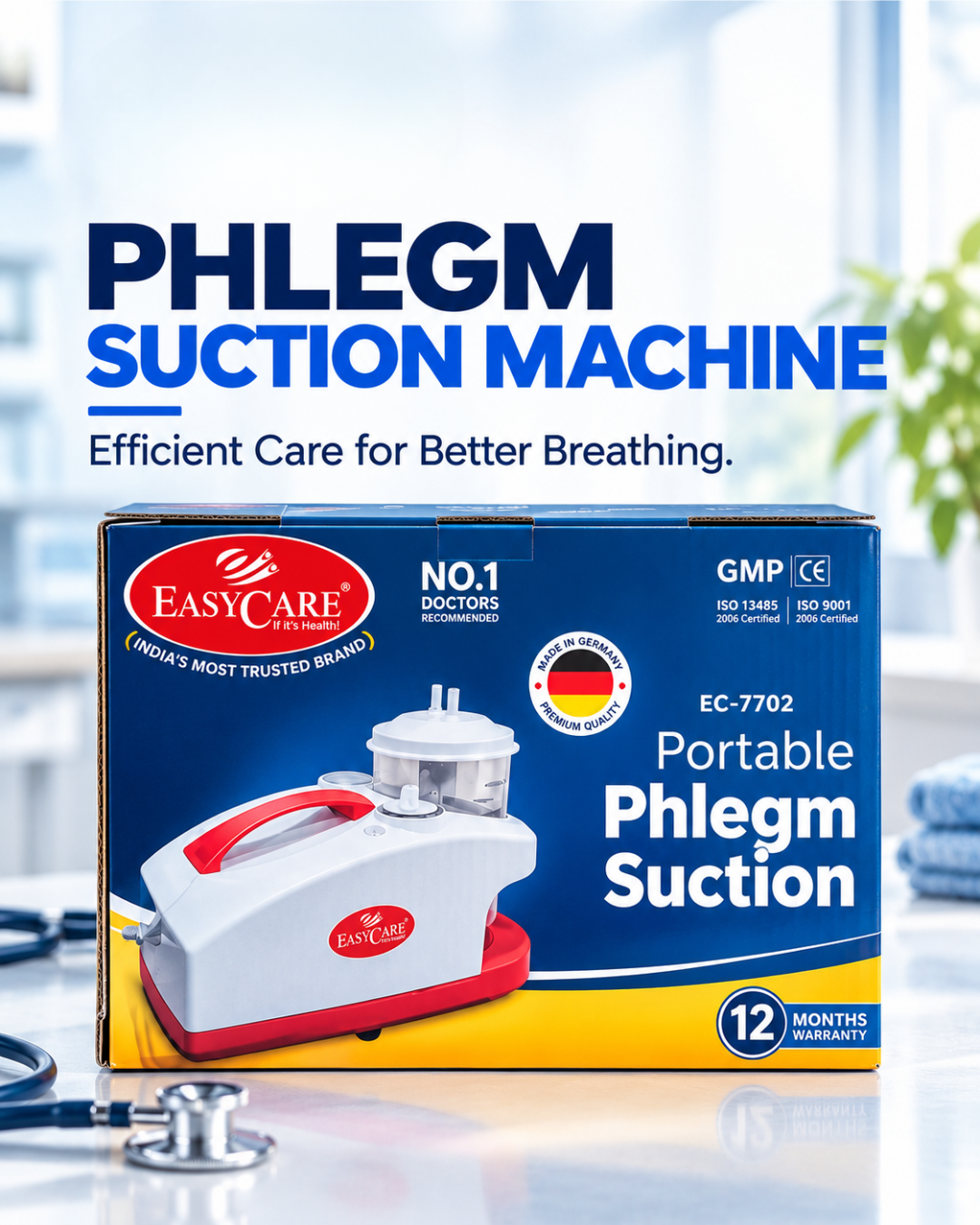 Phlegm Suction Machine – EC 7742