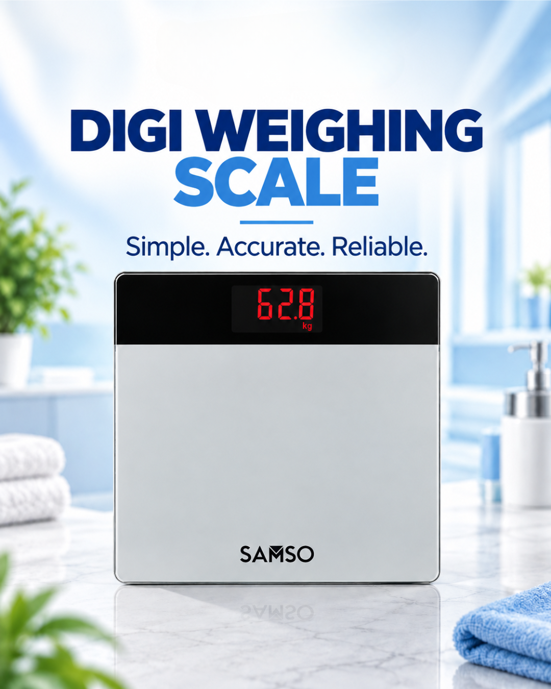 Digital Weighing Scale – Samso Supreme