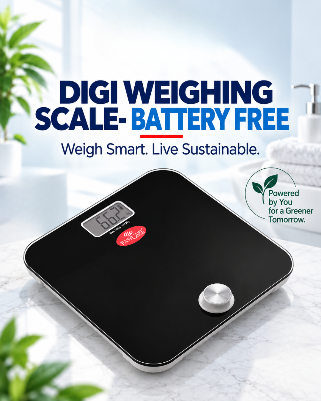 Digital Weighing Scale – Battery Free 3321