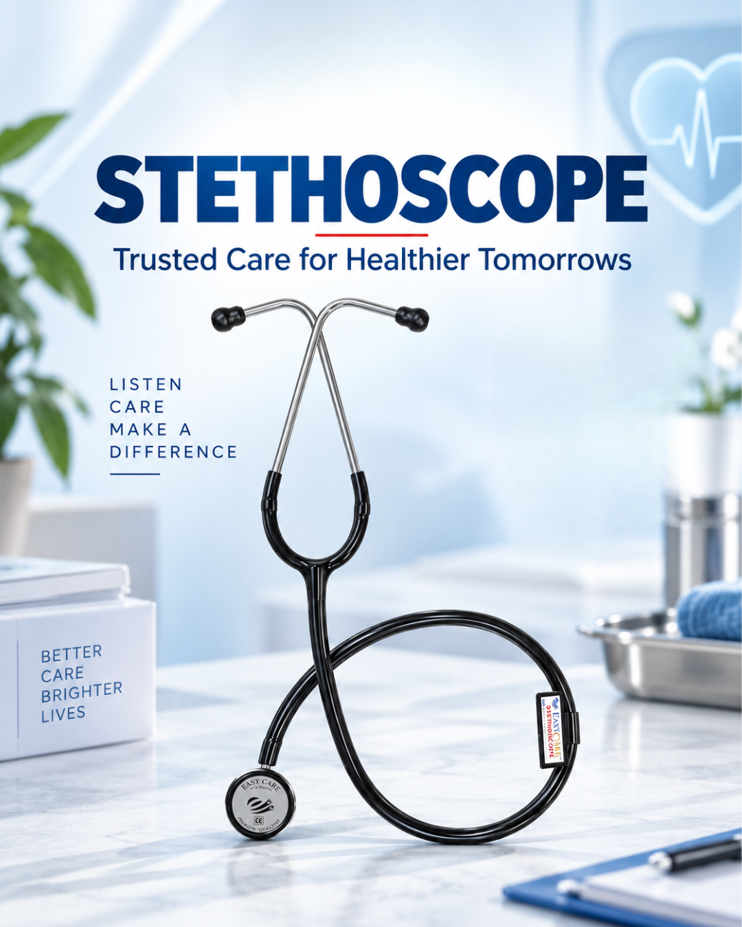 Classic Dual Head Stethoscope – EC 036