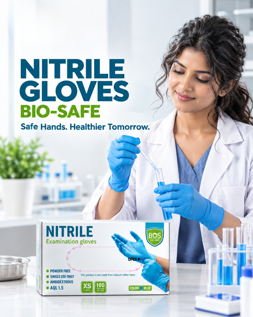 56. NITRILE GLOVES BIO-SAFE – BIO-SAFE 3