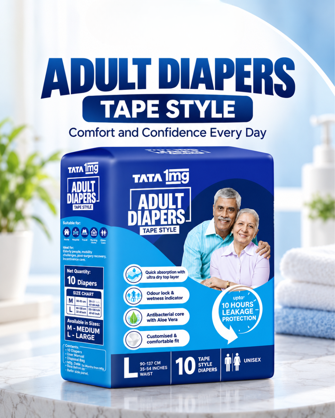 Adult Diapers – Tape Style