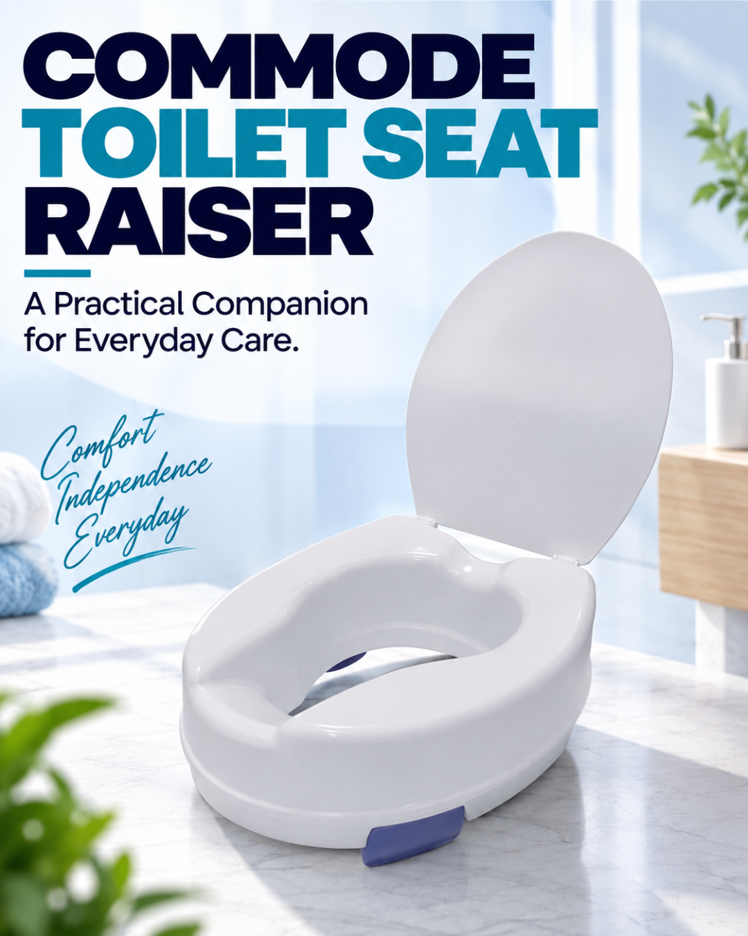 Commode Raiser – Without Lid
