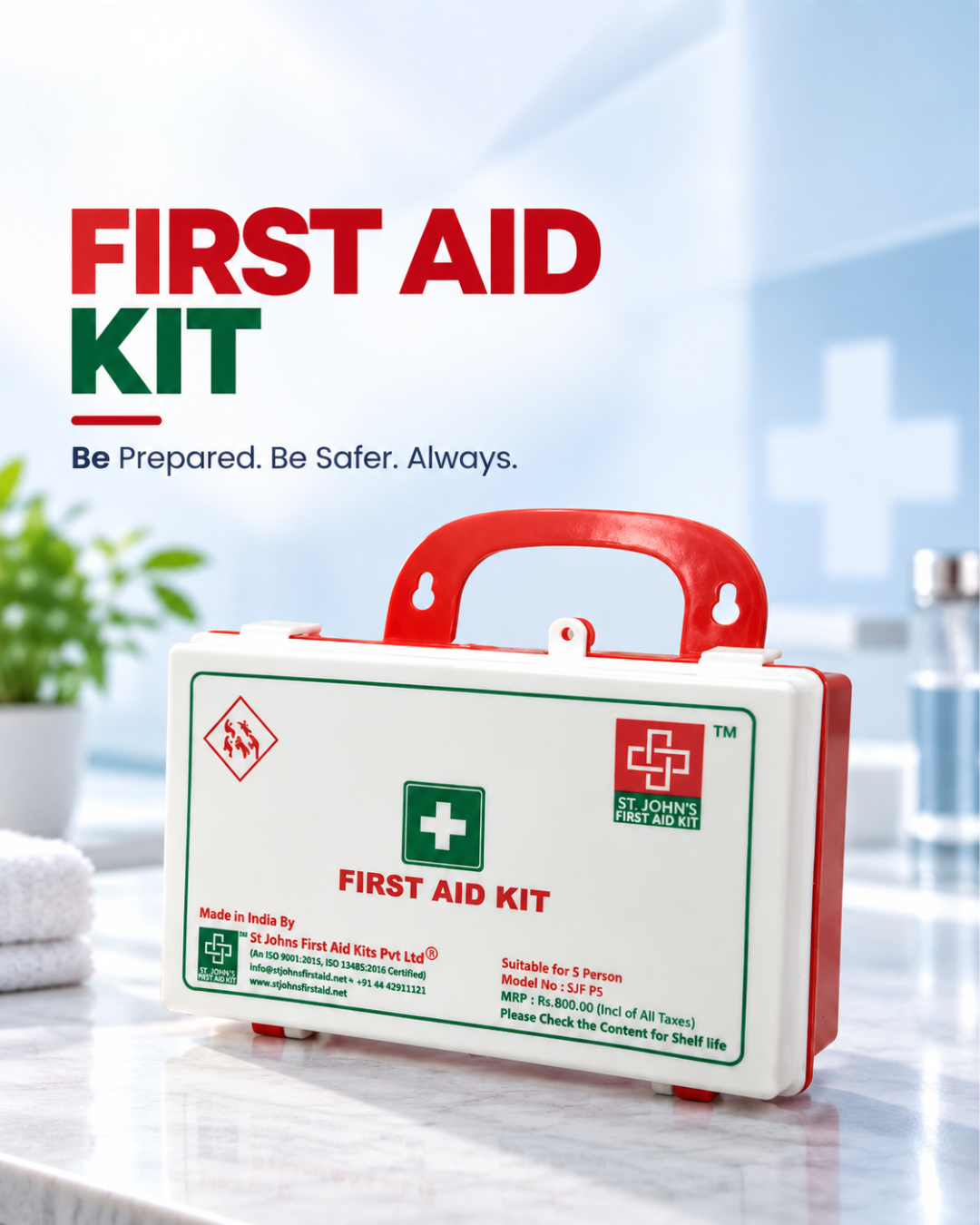 First Aid Kit (ST JOHNS)