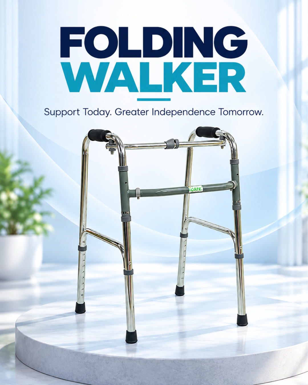 Folding Walker – Frame Stick 211