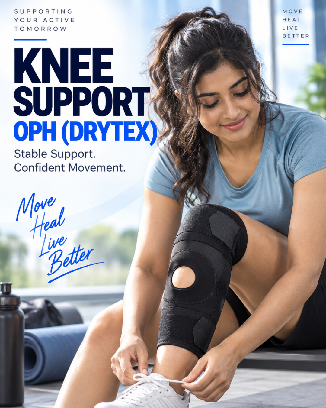 KNEE SUPPORT OPH (DRYTEX) – A-CARE – 3