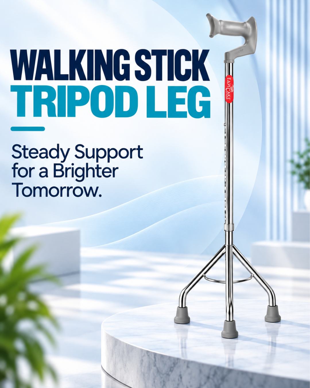 Walking Stick Tripod Leg – EasyCare EC 926VH