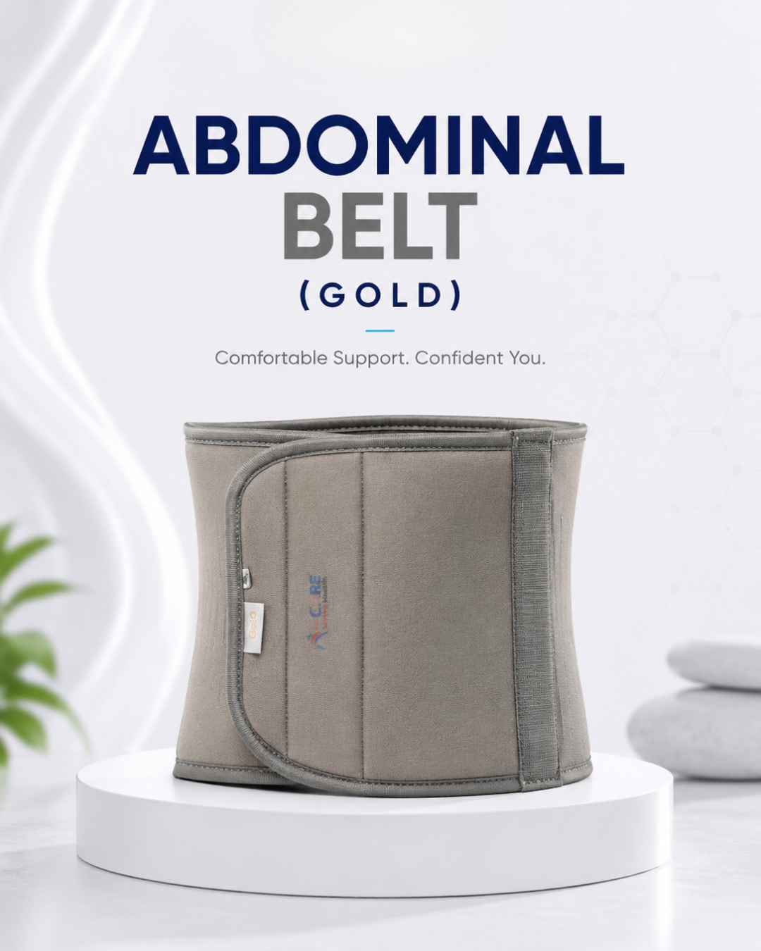 Abdominal Belt (Gold)