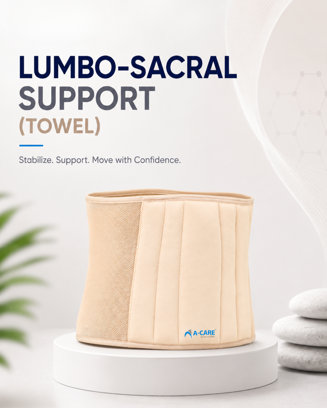Lumbo-Sacral Support (Towel)