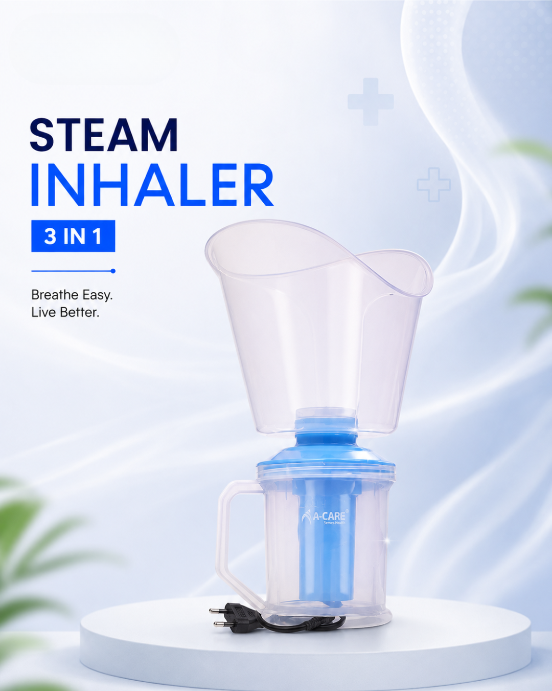 Steam Inhaler (3in1)